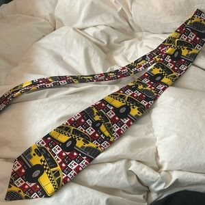 Rene Chagal I love NY Graphic‎ Tie